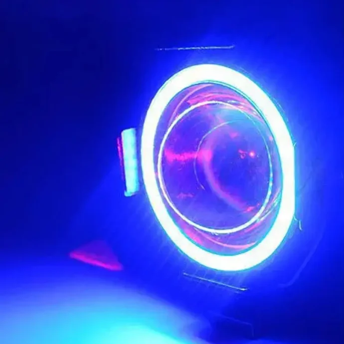 ⁦PHARE ANTIBROUILLARD LOUPE LED POUR MOTO⁩ - الصورة ⁦2⁩