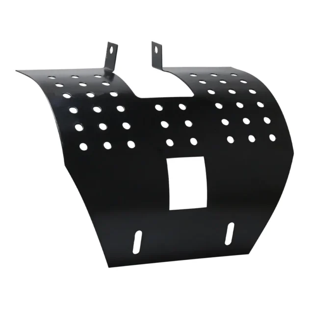 PLAQUE PROTEGE DE MOTEUR TRIANGLE NOIR 14/10