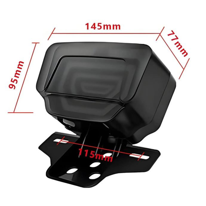 ⁦FEU ARRIERE STOP MOTO CG125 LED⁩ - الصورة ⁦5⁩