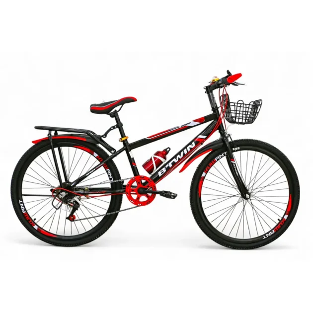 Le vélo enfant 26 pouces B’TWIN offre un design sportif, un cadre robuste et léger, des freins puissants et une position confortable. Parfait pour les jeunes de 10 à 14 ans souhaitant allier performance et sécurité.