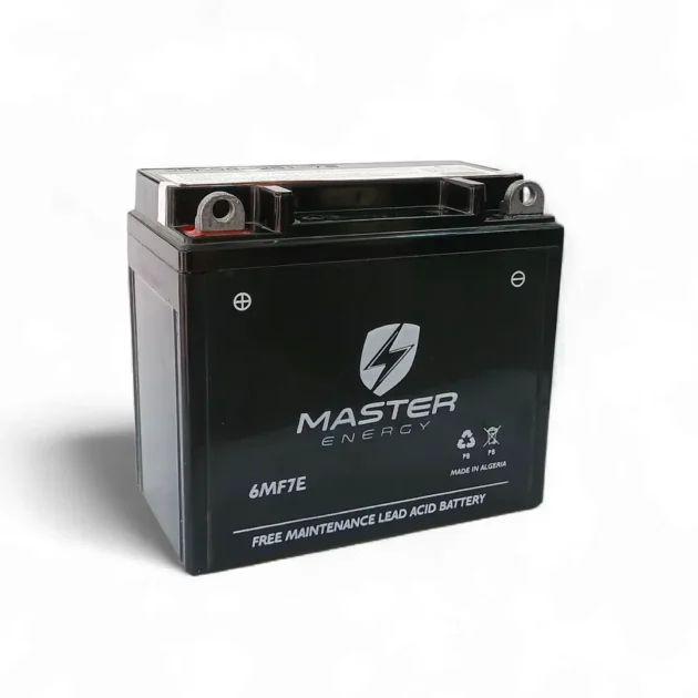 BATTERIE MOTO 12N7 6MF7E A PILE Master Energy Sans Entretien