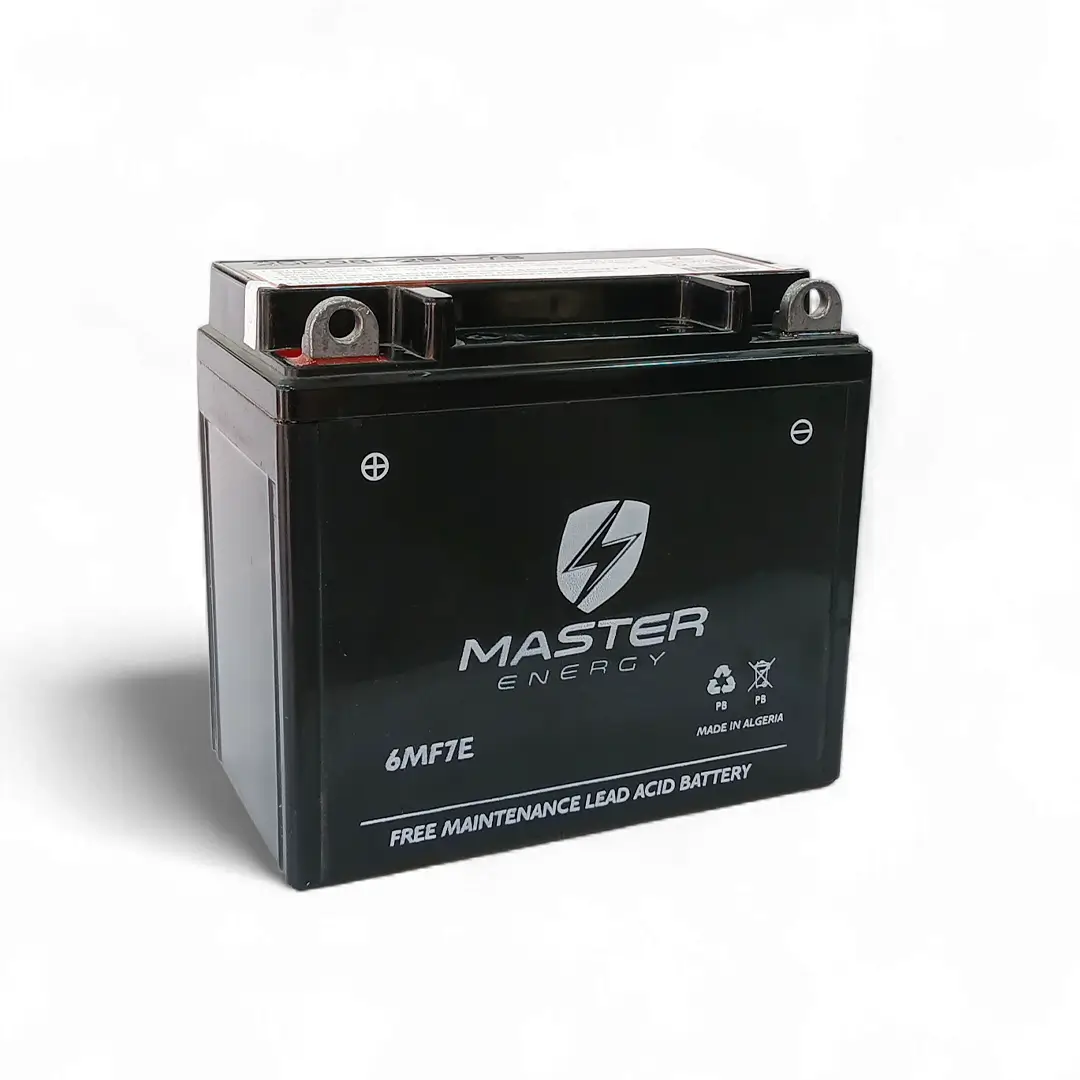 BATTERIE MOTO 12N7 6MF7E A PILE Master Energy Sans Entretien