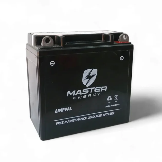 BATTERIE MOTO 12N9 6MF9AL A PILE Master Energy Sans Entretien