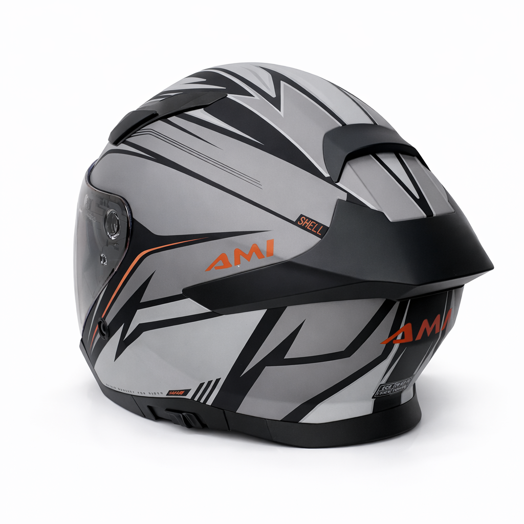 CASQUE SANS MACHOIRE LIFAN AMI Double Visière taille S - الصورة 4