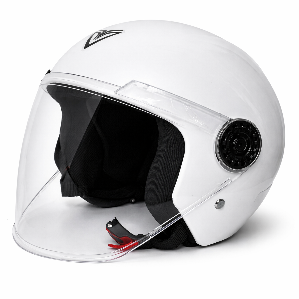 Casque Moto Sans Mâchoire HELIX 5 Confort & Sécurité Fabriqué en Algérie